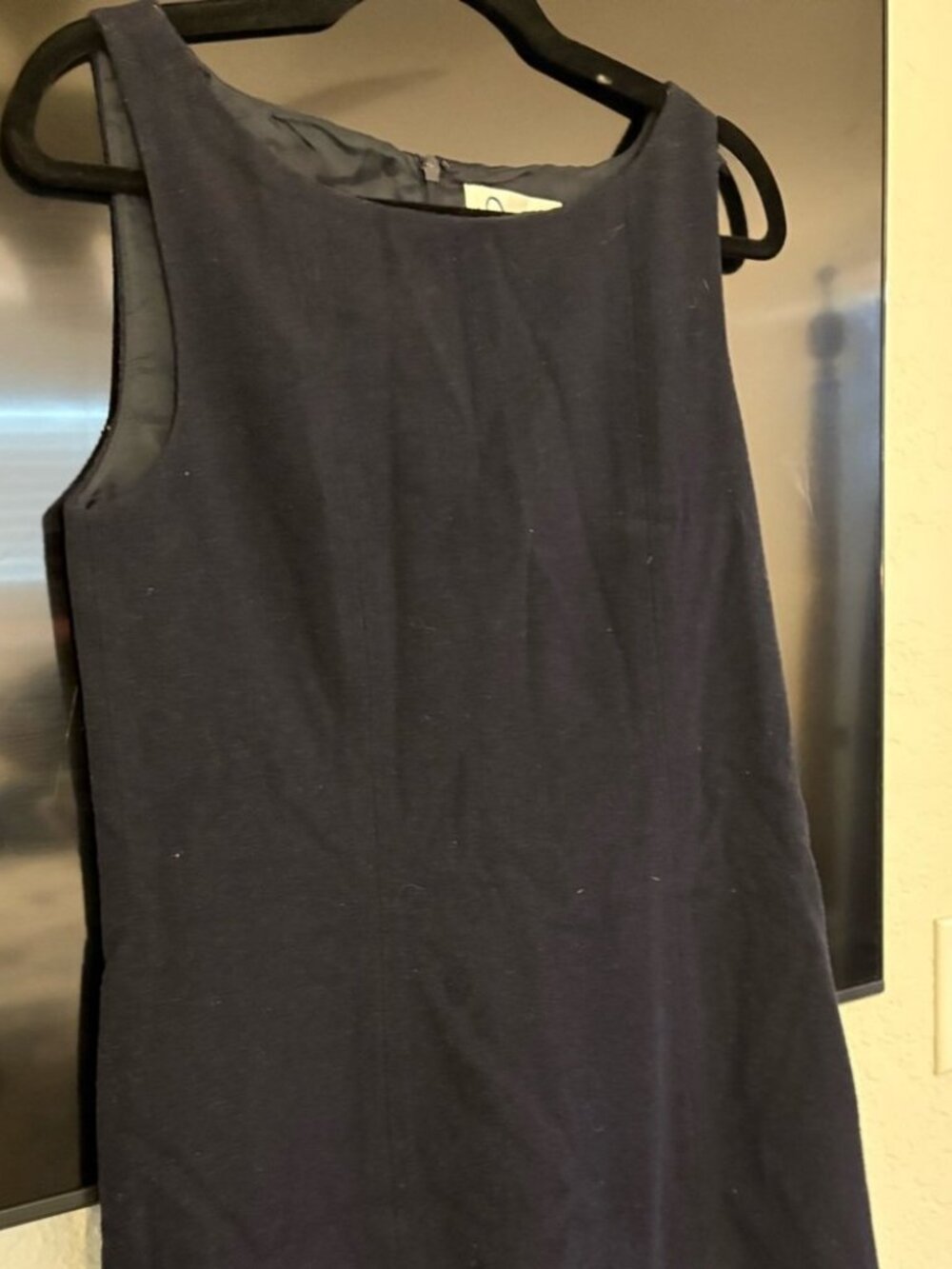 “Vintage” White Label Lilly Pulitzer Navy Sleeveless Shift Dress From the 90’s -